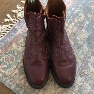 Red Dr. Martens size 11